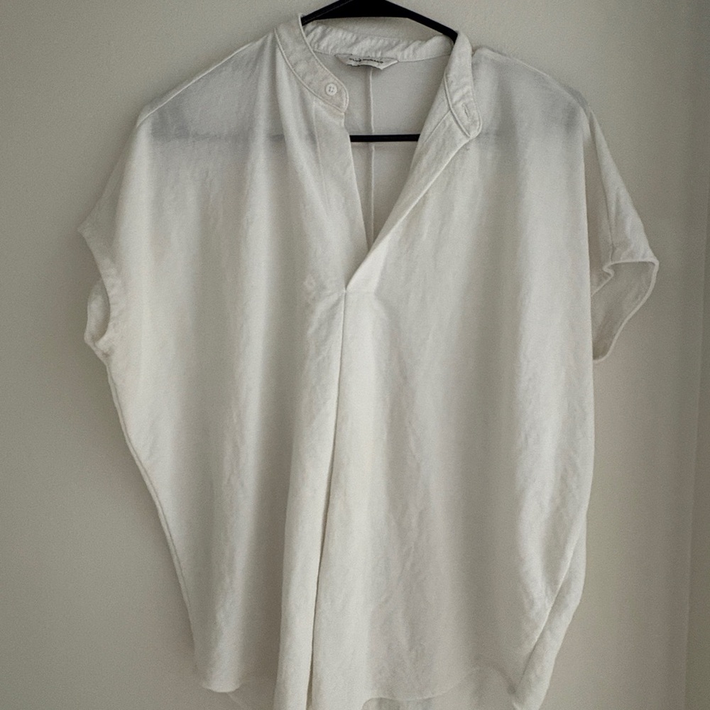 Club Monaco Ivory Resort Wear Top
